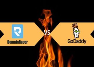 DomainRacer vs GoDaddy Hosting 2023 - (Top Features Comparison)