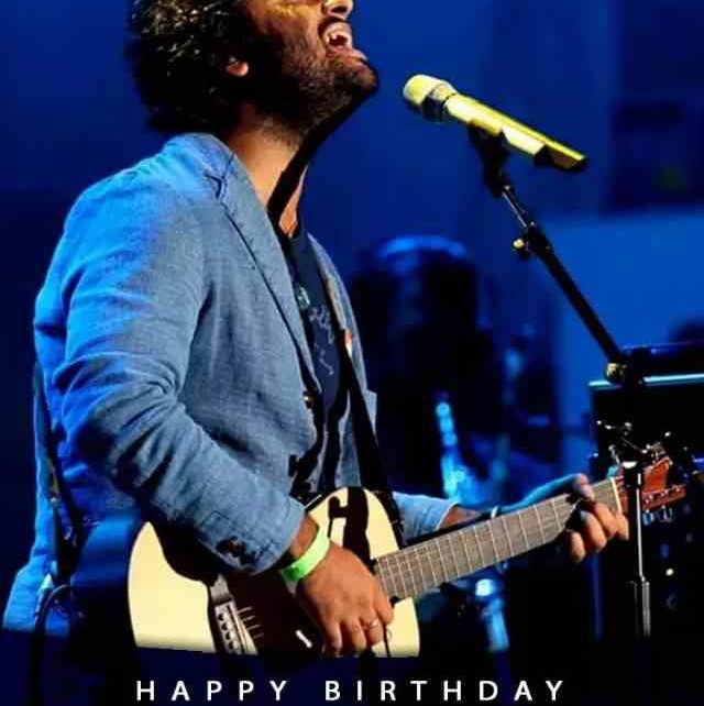 Arijit Singh happy birthday images