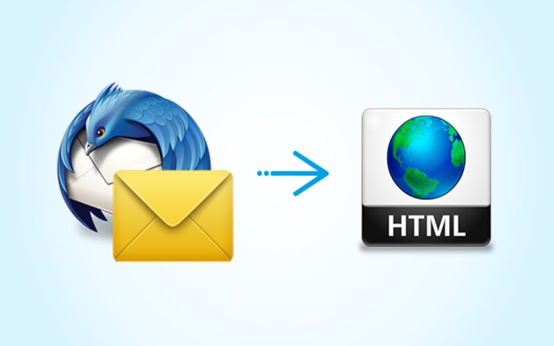 How to Save Thunderbird Emails to HTML Format?